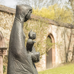Marienstatue Terrasse